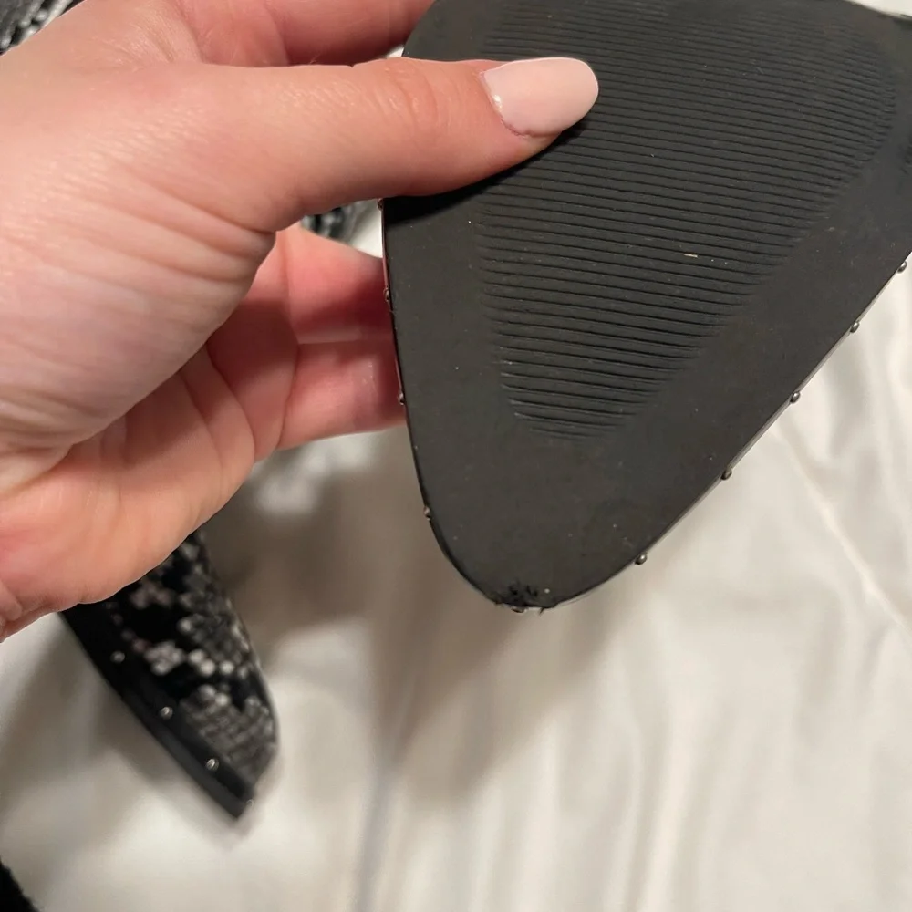Faux Snake Skin (6m) Bar III Gabby Bootie - Picture 4 of 6